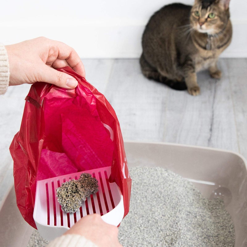 Ubbi Pet Waste Sacks, Lavender Scented Cat Litter Disposal Bags, Leak Proof and Easy Tie, 200 Count (Pack of 1) - Image 2
