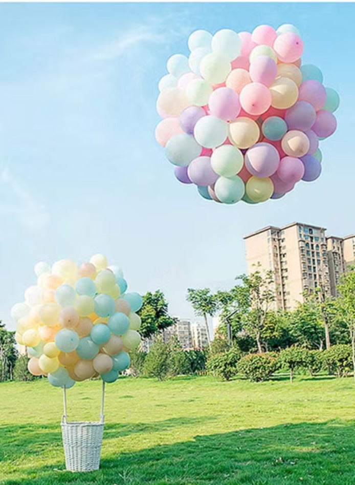 حفلة عيد ميلاد 100 قطعة معكرونة حلوى بالون لاتكس مجموعة زخرفة - Image 5