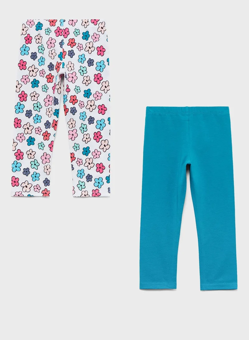 Ovs Kids 2 Pack Assorted Leggings