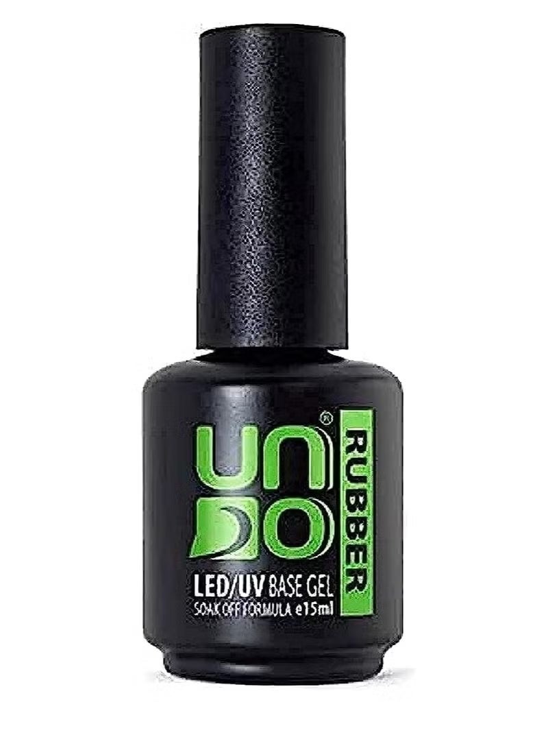 ONO Uno LED/UV Rubber Base Gel 15ml - Image 1