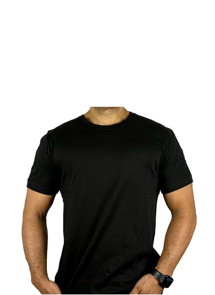 Future - Half Sleeve Undershirt, Black For men Cotton 100% Size XL - Image 1