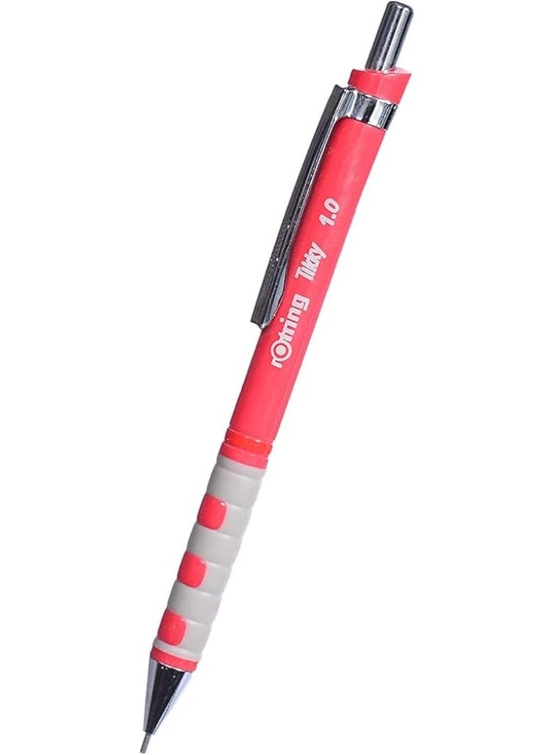 Rotring Tikky 1.0 Mechanical Pencil, Red - Image 1