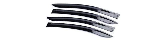 ROYALTECH Premium Non-Breakable Car Window Door Visor/Rain Guard/Wind Deflector Compatible for (Hyundai Xcent) - Image 4