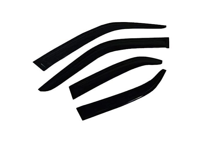 ROYALTECH Premium Non-Breakable Car Window Door Visor/Rain Guard/Wind Deflector Compatible for (Hyundai Xcent) - Image 2