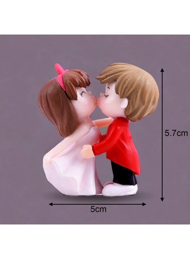 ascension Cute Kissing Couple Miniature Figurine Showpiece Gift for Husband Wife Romantic Valentine Day Gift for Girlfriend, Boyfriend Small Baby Couple Showpiece Valentines Gifts - Image 5