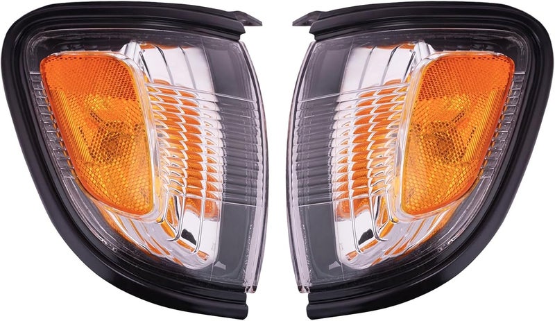 TRQ Driver & Passenger Side Parking Light Set for 2001-2004 Toyota Tacoma - Image 1