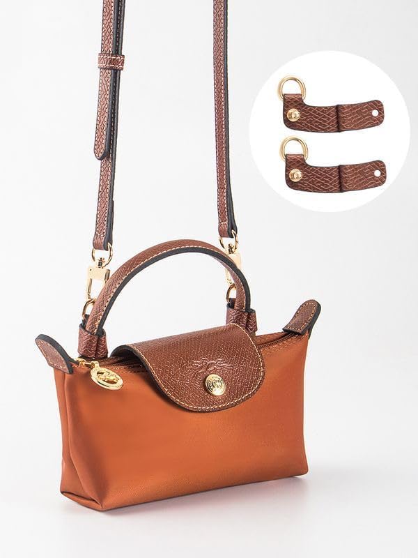 YESIKIMI Single Handle Conversion Set Compatible With Longchamp Mini Pouch Real Leather Free Punching - Image 3