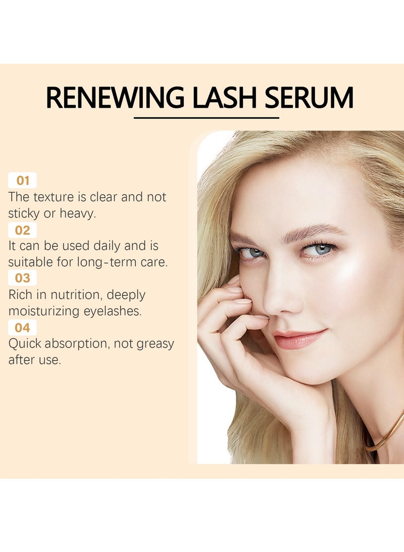 Jaysuing Renewing Lash Serum – Peptide-Infused Eyelash Serum for Fuller, Longer-Looking Natural Lashes, Lash Enhancing Treatment with Nourishing Botanicals, Cruelty-Free Gentle Formula - Image 5