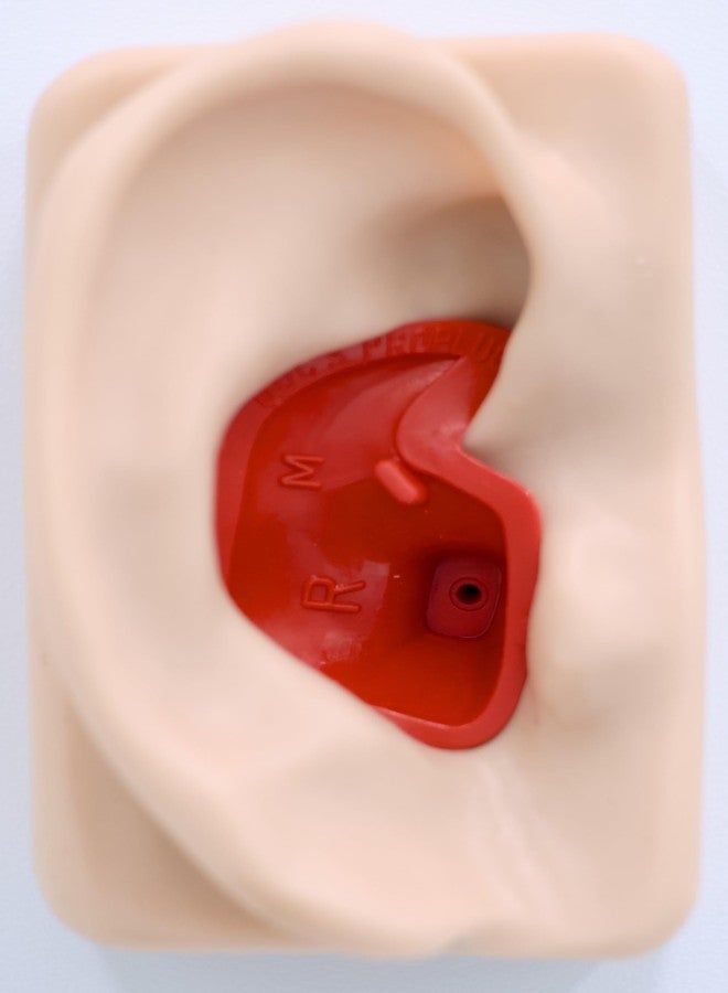 Doc's Proplugs Doc’s Proplugs Combo Pack – (Adult 18+) – Vented – RED – Includes Case | 4 Sizes in One Pack | Reusable Earplugs for Surfing, Swimming, Diving & More | Blocks Water & Noise | Made in USA - Image 3
