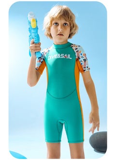 Royee Kids 2.5mm Warm Wetsuit One Piece UV Protection Shorty Suit  - Image 2