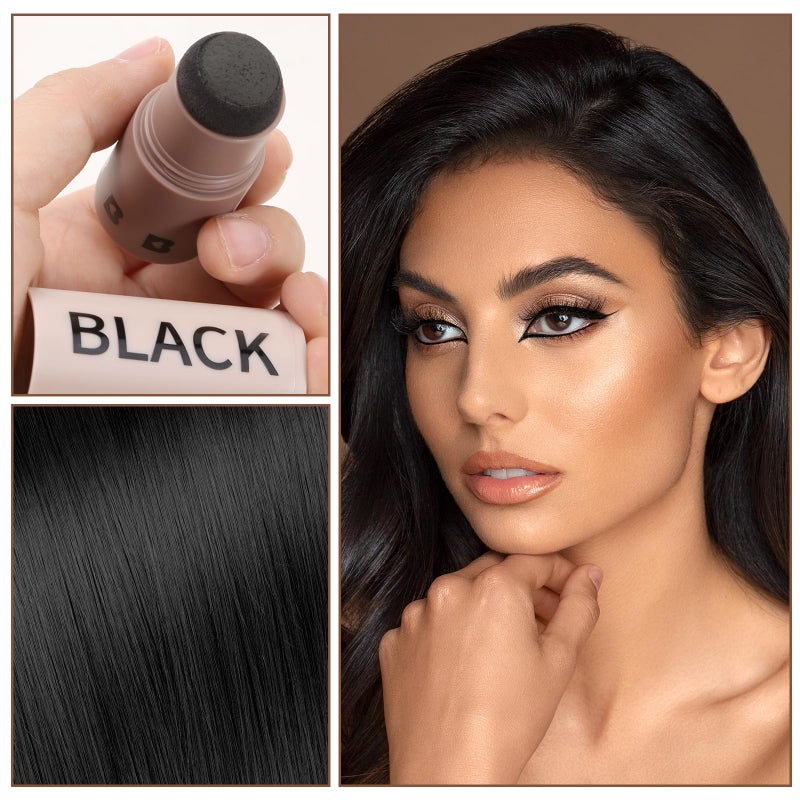 Boobeen Hairline Powder Stick, Root Touch Up and Hair Shadow Powder Stick, Waterproof Hairline Filler to Cover Gray Hair, Thinning Hair - Image 3