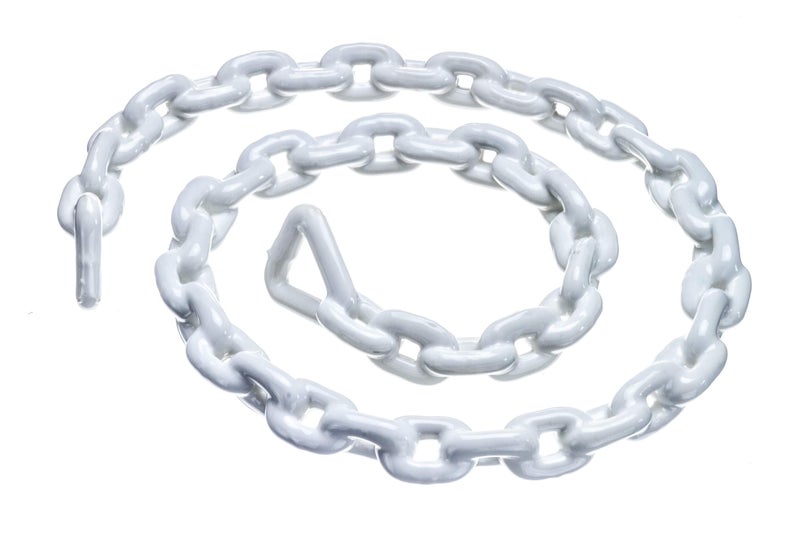 Seachoice Boat Anchor Chain, PVC, White, Coated, 5/16 In. X 5 Ft., For Boats Up to 40 Feet - Image 5