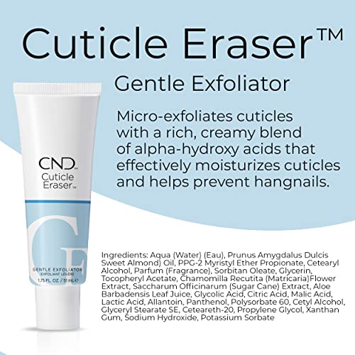 CND Cuticle Couple SolarOil Cuticle Eraser Natural Blend Oils Moisturizes and Conditions Skin Gentle Exfoliator 05 fl oz - Image 3