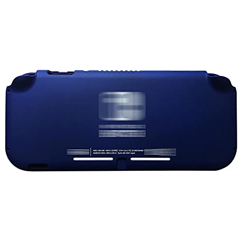 Rinbers Front Back Faceplate Rear Back Cover Housing Replacement for Nintendo Switch NS Lite Console HDH-001 Top Bottom Shell Case Plastic Cover - Dark Blue - Image 3