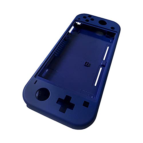 Rinbers Front Back Faceplate Rear Back Cover Housing Replacement for Nintendo Switch NS Lite Console HDH-001 Top Bottom Shell Case Plastic Cover - Dark Blue - Image 4