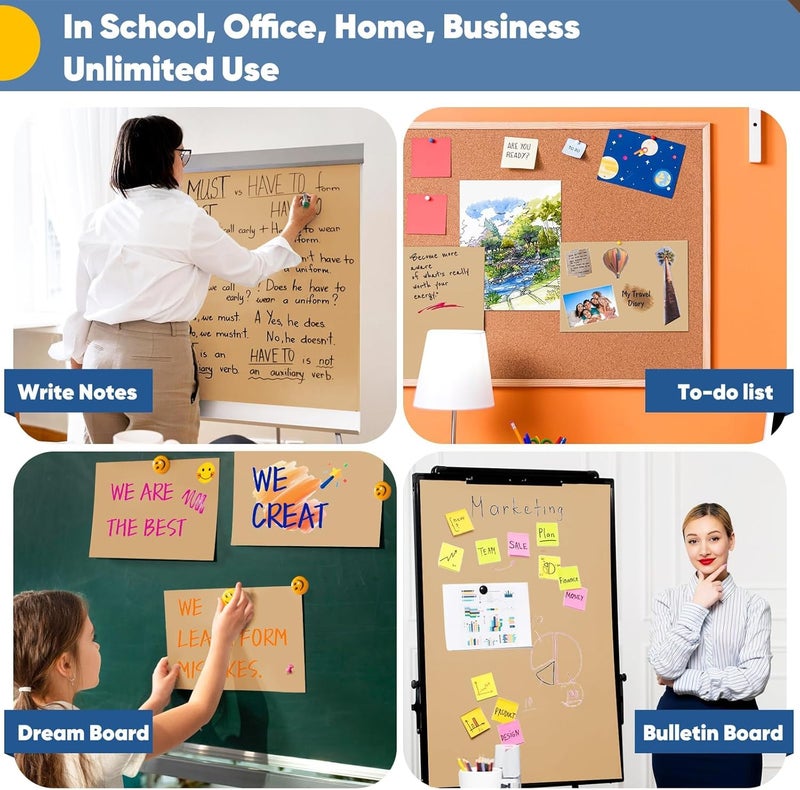 Mr Packers 40 Inch 10 Mtr Eco Kraft Natural Brown Paper Roll || 100 GSM || Perfect for Packing, Wrapping, Crafting, Shipping & DIY Projects || Unwaxed and Uncoated - Image 3