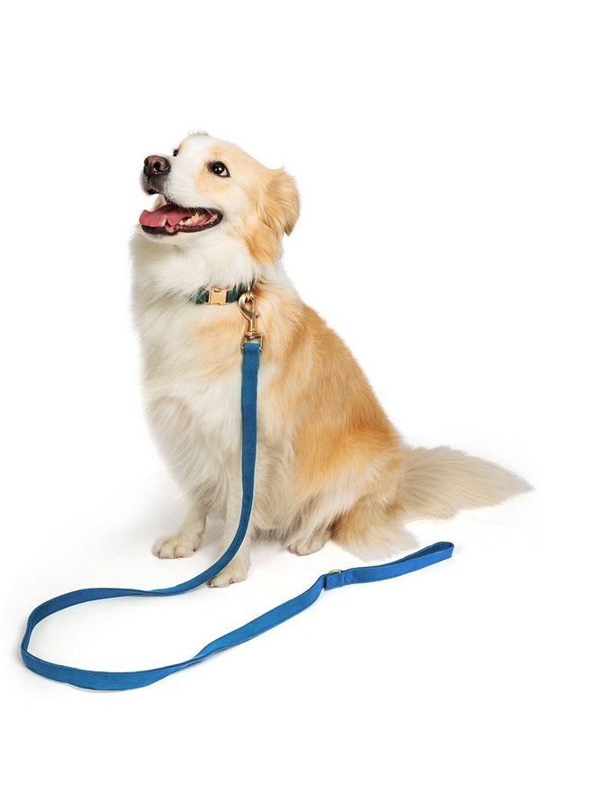 YUDOTE Corduroy Dog Leash 5 Ft Length for Small Medium Large Dogs (Dark Blue,Small) - Image 3