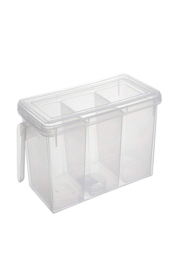 GLIVE (LABEL) Fridge Space Saver Organizer Slide Storage Plastic Rack (1) - Image 3