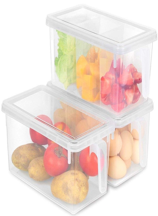 GLIVE (LABEL) Fridge Space Saver Organizer Slide Storage Plastic Rack (1) - Image 5