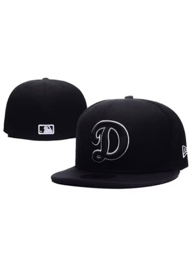 New Era San Diego Padres All-Black Script "D" Snapback Cap