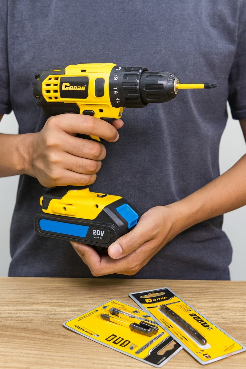 Conan Professional Phillips Screwdriver Set, 4 Pieces, Sizes L100 & L70 mm, PH2 Head, Industrial-Grade S2 Steel, Model COIP100 & COIP70 - Image 2