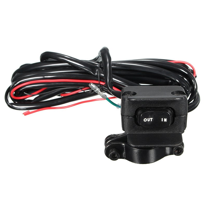 Electric winch switch control line relay handle remote control wireless accessories repair off-road vehicle modification self-rescue(ATV/UTV winch switch) - Image 1