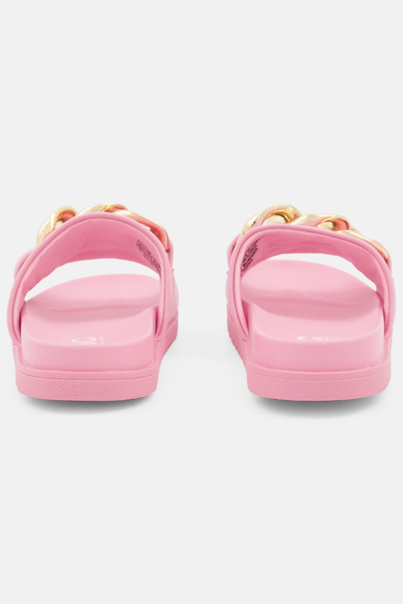 INC Kids Girl Slip On Slipper, Pink - Image 2
