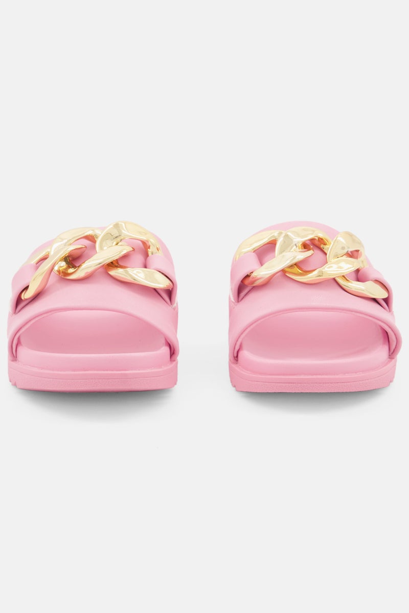 INC Kids Girl Slip On Slipper, Pink - Image 3