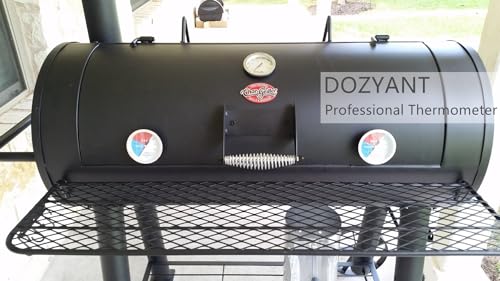 DOZYANT 3 inch Charcoal Grill Temperature Gauge, Accurate BBQ Grill Smoker Thermometer Gauge Replacement for Oklahoma Joe's Smokers, and Smoker Wood Charcoal Pit, Large Face Grill Temp Gauge Thermometer - Image 5