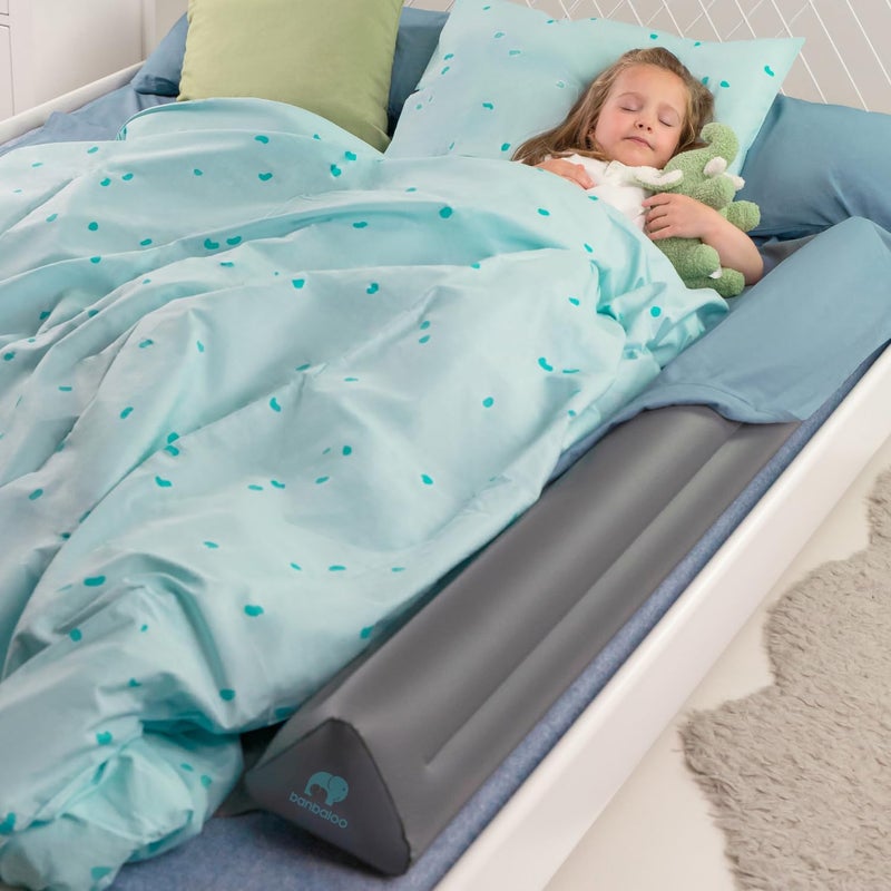 BANBALOO Inflatable Bed Bumper for Children  Child Fall Protection Inflatable Travel Bed Rail for foldAway Single Double Queen Size King Size and Montessori beds - Image 1