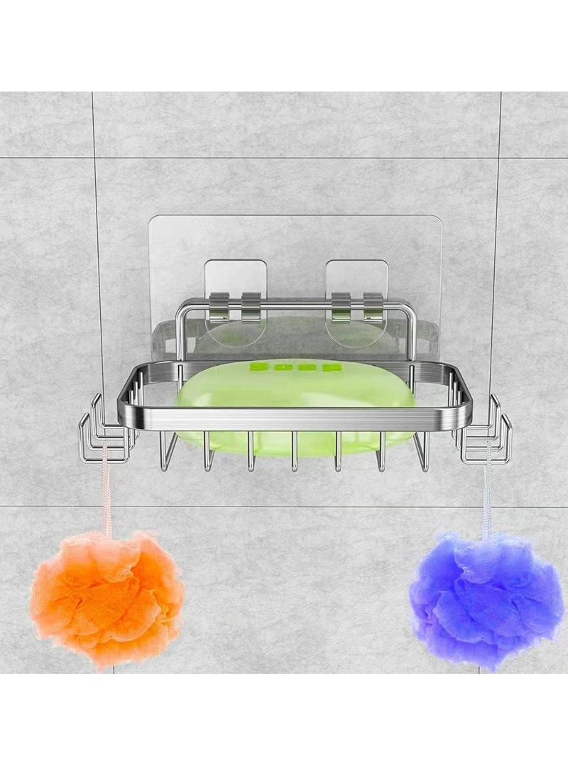 إسكدنيا محتوي صابون، صحن صابون ملساء مع 4 مراقبات للحمام والمطبخ - Image 4