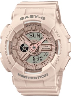 CASIO Baby-G BA-110 Series Quartz Women's Watch BA-110XCP-4A Pink Gold LCD  - Image 1