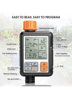 Large Screen Automatic Watering Timer Black/Orange - pzsku/ZE9A5FFEA3294DCF12419Z/45/_/1729326326/88eb78e3-91a6-4b07-881f-3f6d1c04f517