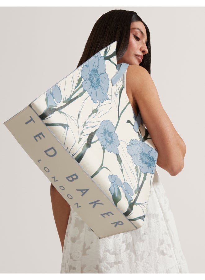 Ted Baker Floral Print Large Icon Bag - Image 2