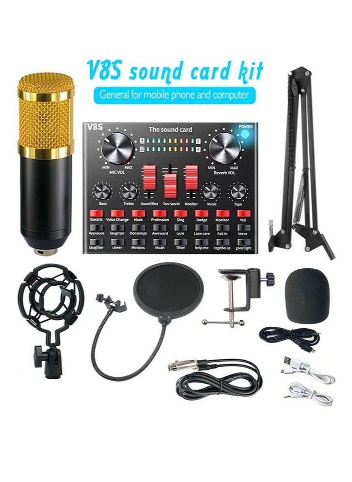 ELTRAZONE Adjustable Recording Condenser Microphone with Kit V8  - Image 1
