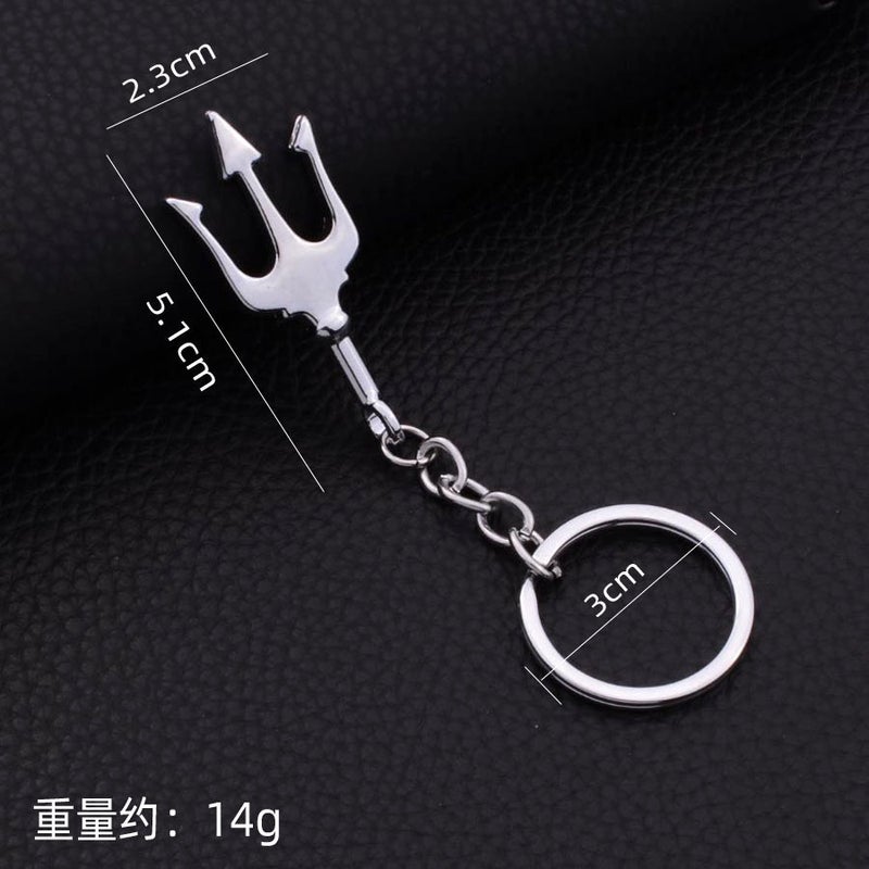 Exquisite Perfume Bottle Keychain Alloy Accessories Inlaid With Rhinestone Keychain Creative Pendant Keychain Small Gift - Image 1