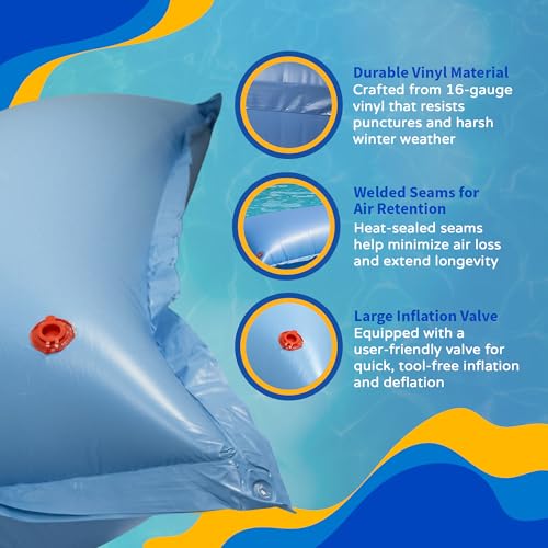 Blue Wave 4-ft x 4-ft Air Pillow for Above Ground Pool - Image 5