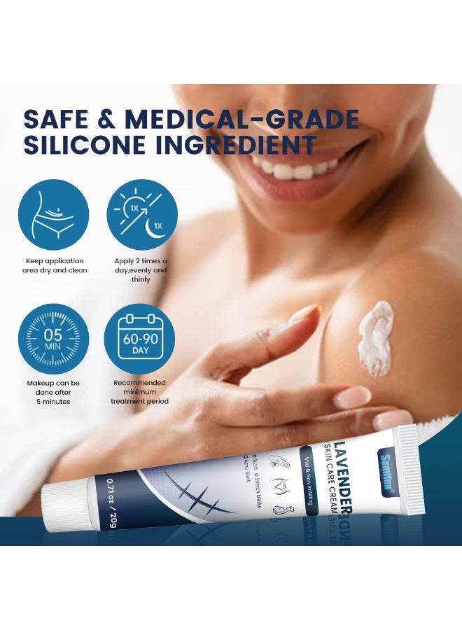 سوميفون كريم سومي فن لإصلاح الندبات باللافندر، جل إصلاح خالٍ من الندبات، 20 غرام - Image 2