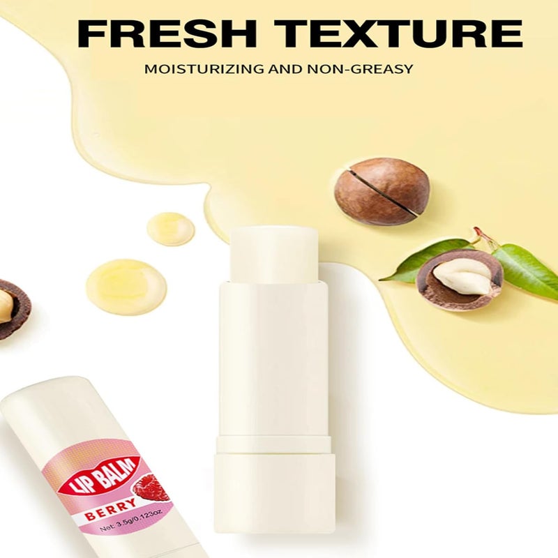 Lip Balm | Long Lasting Nourishing Cream,Lip Cream - for Women Shine Hydration Beauty Skin Care Day Night Travel Winter - Image 5