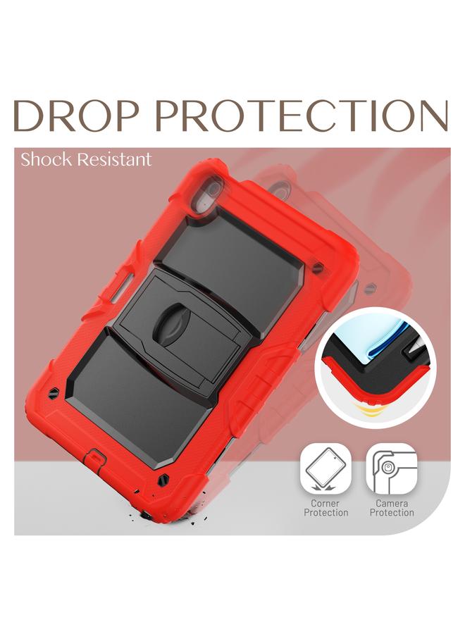 Zaboon Case For iPad Air 11 2025 / 2024 Silicone Hydric PC Tablet Case with Shoulder Strap & Holder - Image 5