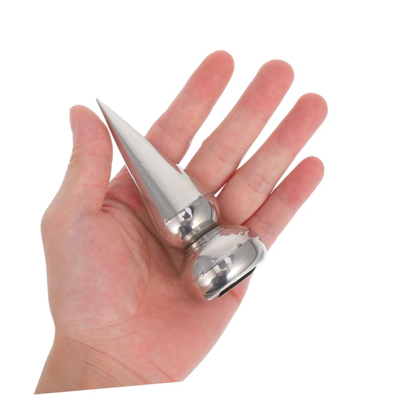 Stainless Steel 19mm Cone Fence Post Caps 4 Pack Anti Climb Garden Gate Protection - Image 4