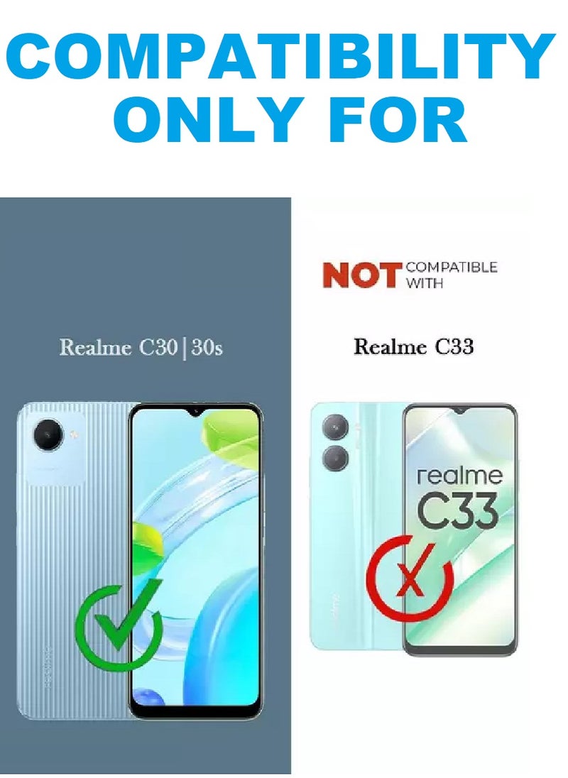 we3 Tempered Glass Screen Protector Anti-Spy Privacy Designed For Realme C30s Full Screen Coverage And Bubble Free - Image 3