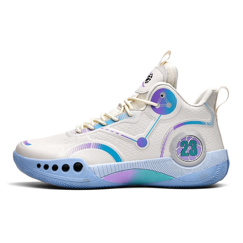 High-Top Basketball Shoes For Men And Women Students And Youth Competition Sneaker Professional Practical Shoes Boys Running Shoes - Image 1