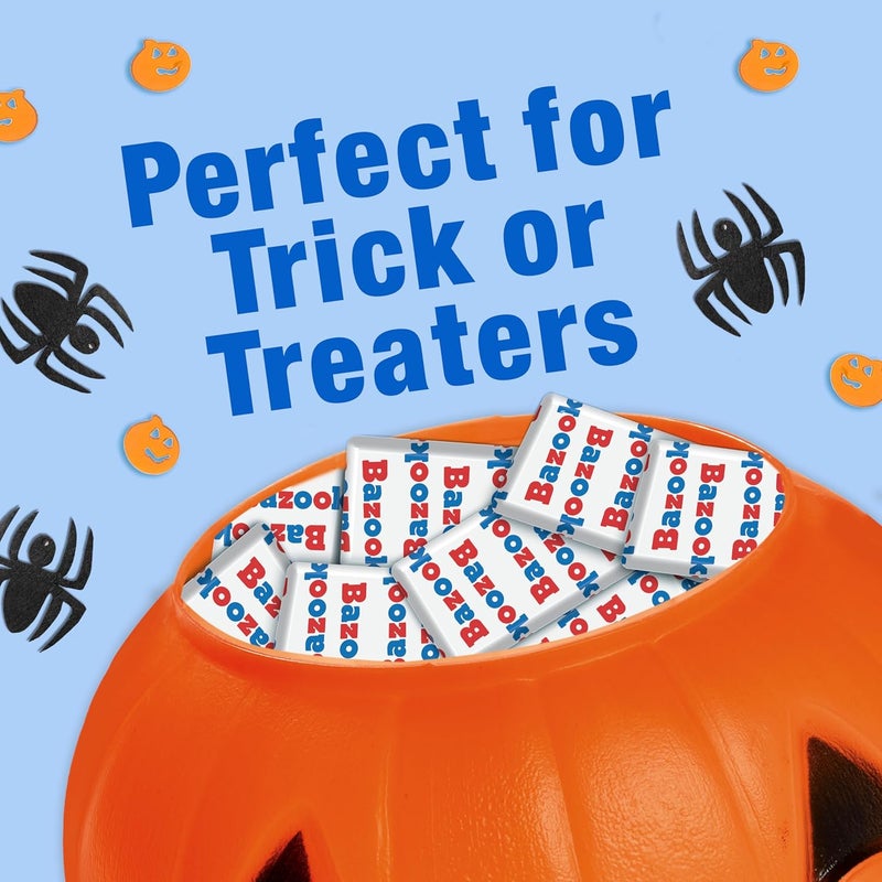 Bazooka Original Flavor Bubble Gum, 225 Count Bulk Tub with Vintage Comics - Image 3