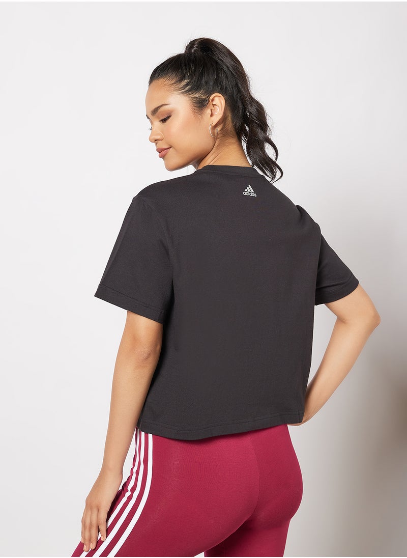 Adidas - Zoe Saldana Graphic T-Shirt - Image 1
