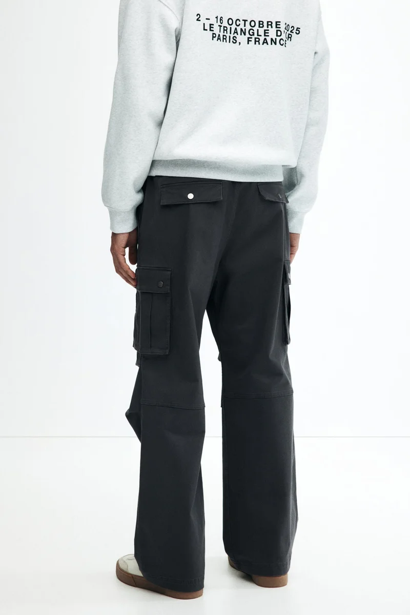 H&M  Loose Fit Cargo trousers for Men | Best Price UAE