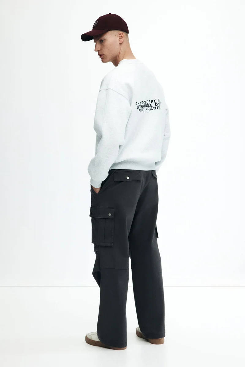 H&M  Loose Fit Cargo trousers for Men | Best Price UAE