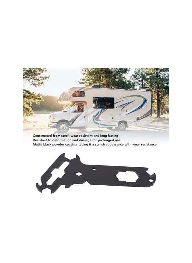 PROMASS - promass Multitool Card, 14 in 1 Separate Rigger Tools with Wing Nut Spanner & Bottle Opener, Slim Pocket Tool Card, Cool Gadget for Quick Repairs, Survival Gear, Camping - Image 1