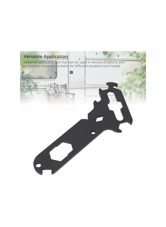 PROMASS - promass Multitool Card, 14 in 1 Separate Rigger Tools with Wing Nut Spanner & Bottle Opener, Slim Pocket Tool Card, Cool Gadget for Quick Repairs, Survival Gear, Camping - Image 1
