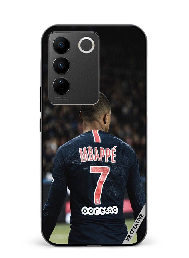 VR CREATIVE Protective Case Cover For Vivo V27e Mbappe Design Multicolour - Image 1